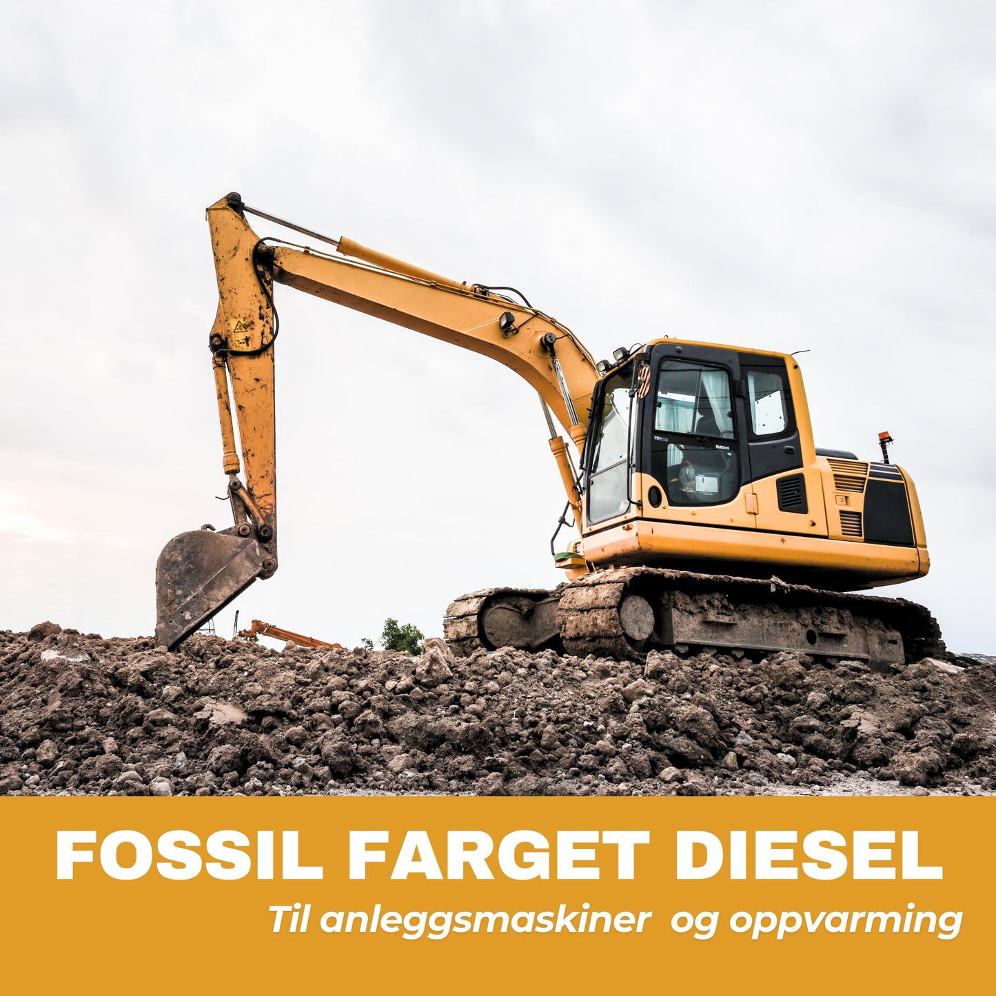 Anleggsdiesel | Fossil farget | Til anleggsmaskiner og oppvarming