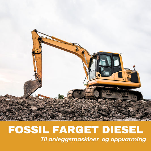 Anleggsdiesel | Fossil farget | Til anleggsmaskiner og oppvarming