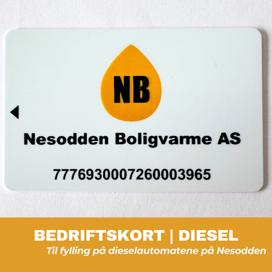 Bedriftskort | Dieselautomatene Nesodden