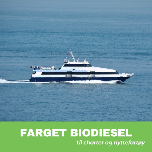 Marine | Farget biodiesel | Til charter og nyttefartøy