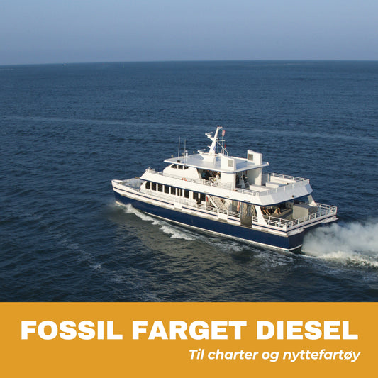 Marine | Fossil farget diesel | Til charter og nyttefartøy