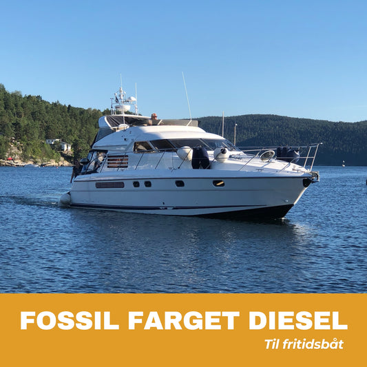 Fritidsbåt | Fossil farget diesel | Til privatbåt
