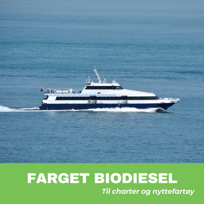 Marine | Farget biodiesel | Til charter og nyttefartøy